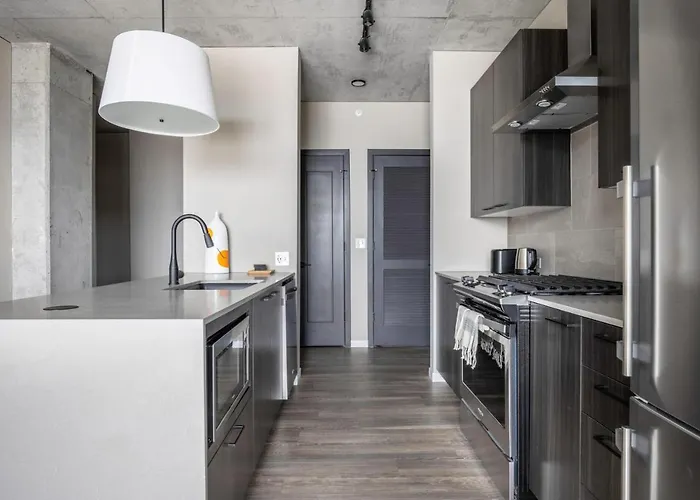 Apartamento W Loop 1br W Pool Gym Nr Fulton Mkt Chi-295 *