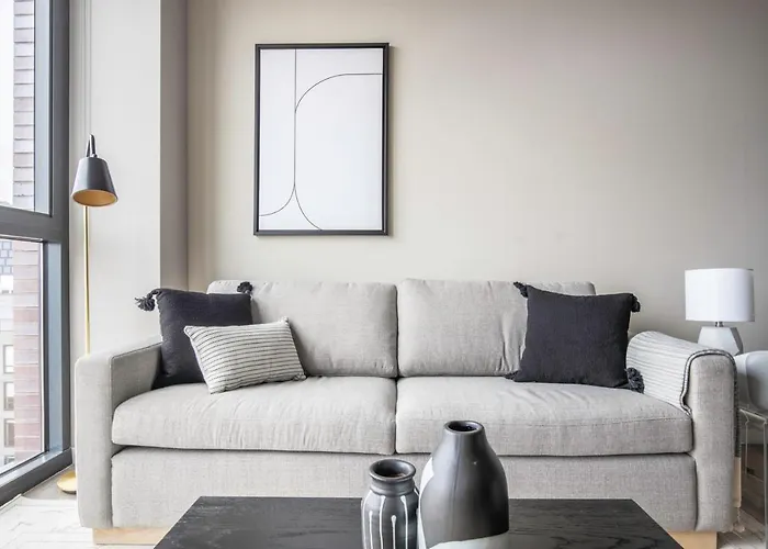 Apartamento W Loop 1br W Pool Gym Nr Fulton Mkt Chi-295