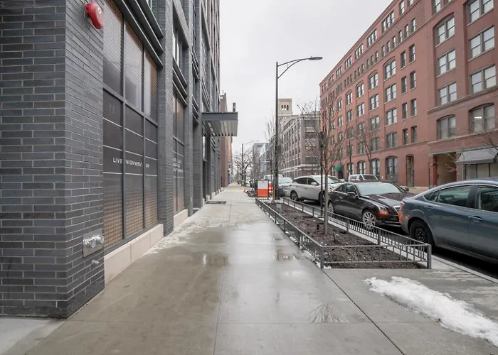 Apartamento W Loop 1br W Pool Gym Nr Fulton Mkt Chi-295